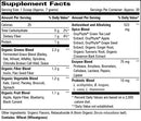 alkalizing greens blend progressive labs supplement facts