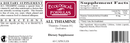 all thiamine (ecological formulas) label