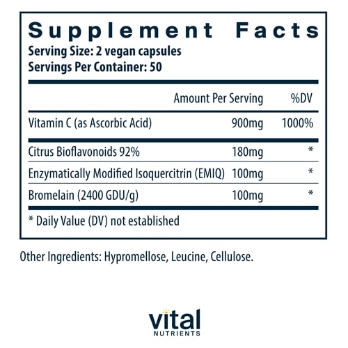 Aller-C 100ct Vital Nutrients supplements