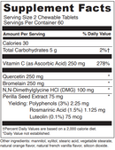 aller dmg chewable davinci labs supplement facts