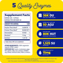allerase (enzymedica) supplement facts