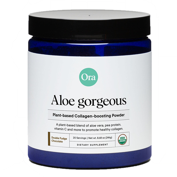 Aloe Gorgeous: Collagen Booster Beauty Powder (Ora Organic) Chocolate