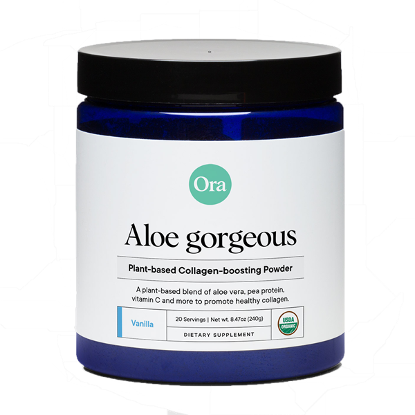 aloe gorgeous collagen booster beauty powder (ora organic)