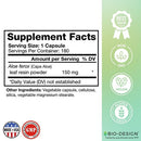aloe lax 150 bio-design supplement facts