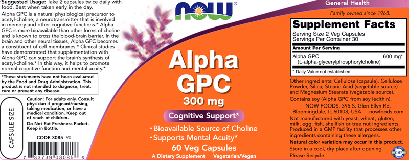 buy alpha gpc 300 mg (now foods)