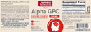 alpha gpc jarrow formulas label