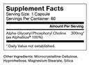alpha gpc momentous supplement facts