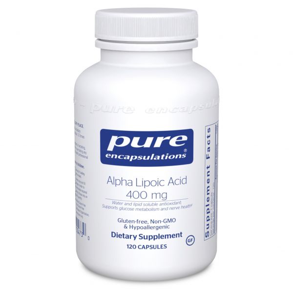 Alpha Lipoic Acid 400mg 120ct (Pure Encapsulations)