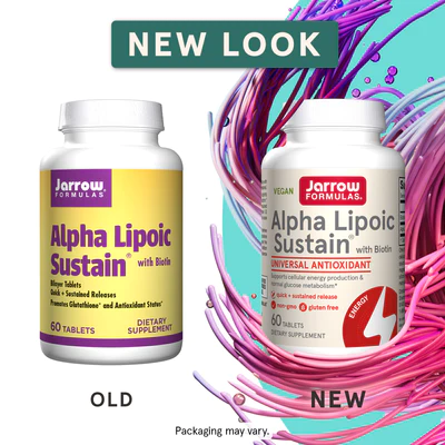 Alpha Lipoic Sustain Jarrow Formulas new look