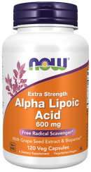 alpha lipoic acid 600 mg (now foods)