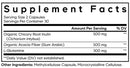 amen prebiotic fiber+ codeage supplement facts