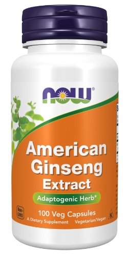american ginseng 500 mg (now foods)