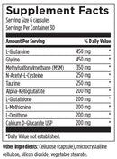 amino-d-tox designs for health supplement facts