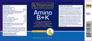 amino b+k (rx vitamins for pets) label
