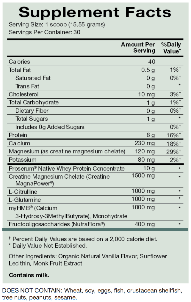 amino whey pro advantage natura health products supplement facts