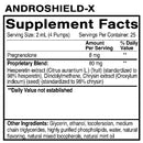 androshield-x quicksilver scientific supplement facts
