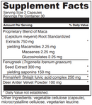 andro benefits davinci labs supplement facts