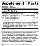 andrographis plus metagenics supplement acts