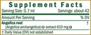 angelica herb pharm supplement facts