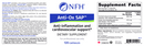 anti-ox sap nfh nutritional fundamentals label