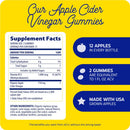 apple cider vinegar gummies enzymedica supplement facts
