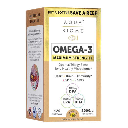 aqua biome fish oil maximum strength enzymedica
