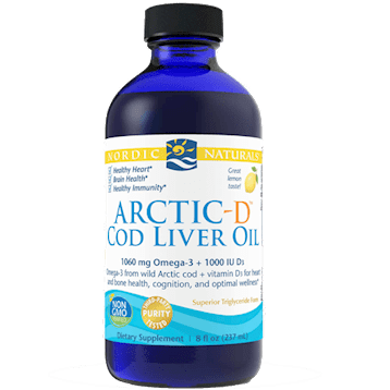 Arctic-D Cod Liver Oil Lemon (Nordic Naturals)