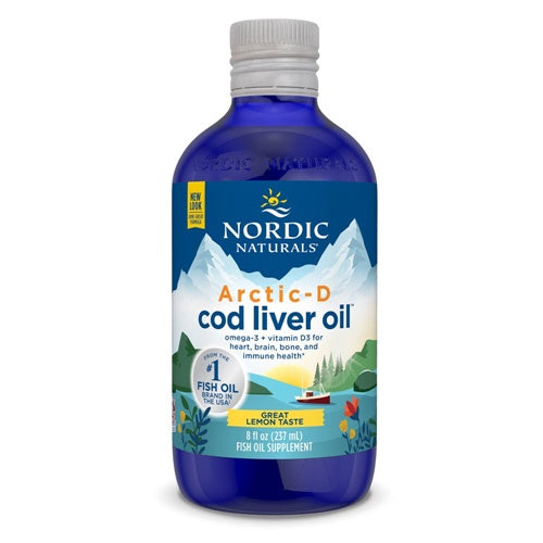 arctic-d cod liver oil lemon (nordic naturals)