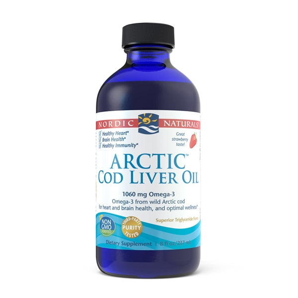 Arctic Cod Liver Oil Strawberry (Nordic Naturals)