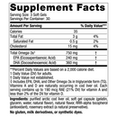 arctic cod liver oil soft gels lemon nordic naturals supplement facts