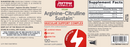 arginine-citrulline sustain jarrow formulas label