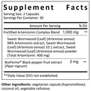 artemax econugenics | clinical synergy supplement facts