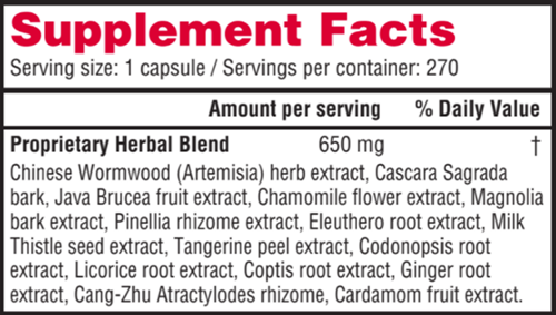 artestatin health concerns supplement facts