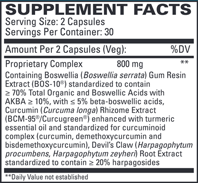 arthomed euromedica supplement facts