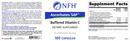 ascorbates sap nfh nutritional fundamentals label