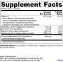 ascorbates sap nfh nutritional fundamentals supplement facts