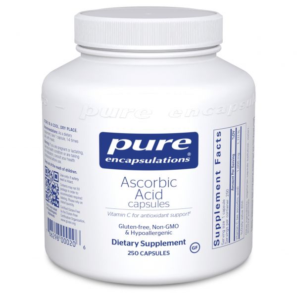 Ascorbic Acid Capsules (Pure Encapsulations)