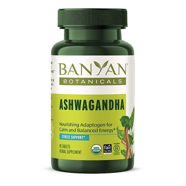 Ashwagandha (Organic) Tablets (Banyan Botanicals)