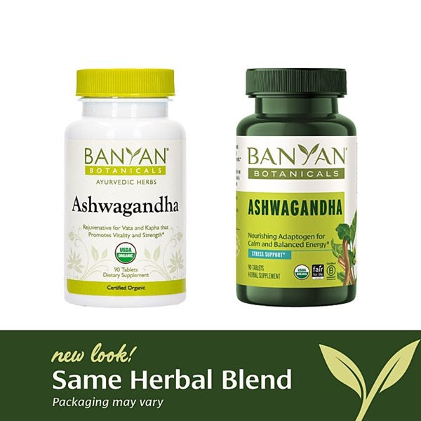 Ashwagandha (Organic) Tablets (Banyan Botanicals)