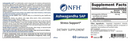 ashwagandha sap nfh nutritional fundamentals label