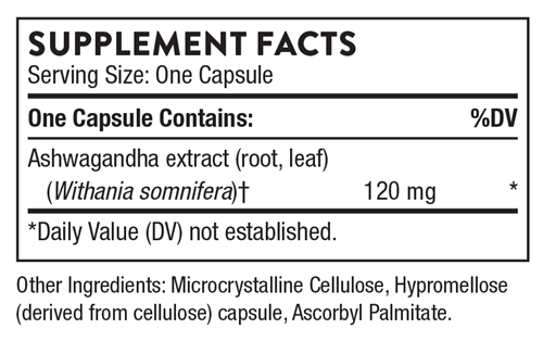 ashwagandha thorne products