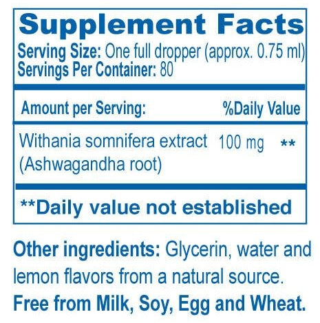 Ashwagandha for Kids (Ayush Herbs) supplement facts