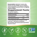 asian ginseng capsules (nature's way) supplement facts