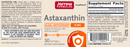 astaxanthin 12 mg jarrow formulas label