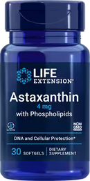 astaxanthin with phospholipids (life extension)