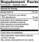 astaxanthol progressive labs supplement facts