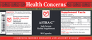 astra c health concerns label