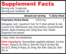 astra essence health concerns supplement facts