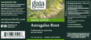astragalus root gaia herbs label