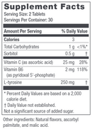 attentrex berry flavored (neuroscience) supplement facts